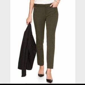Banana Republic Sloan Slim Ankle NWT Green Pants Size 2